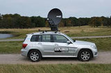 Explorer 8100 1.0 Stabilized, Auto Acquired, Drive-Away Antenna System w/ Scalable BUC option