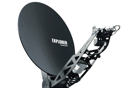 Explorer 8120 1.2 Stabilized, Auto Acquire, Drive-Away Antenna System w/ Scalable BUC options