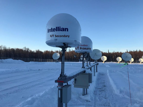 Intellian OW70L Dual Antenna System – Remote Satellite