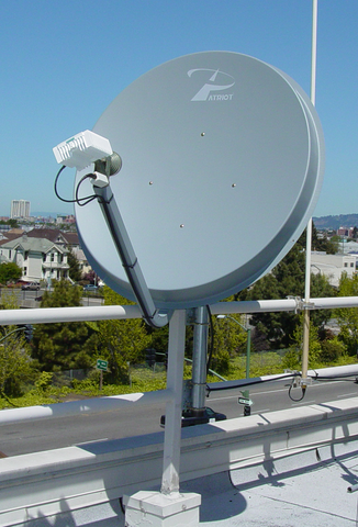 VSAT 1.2 Meter 6 W Fixed Site KU-Band Antenna