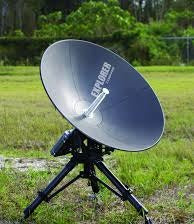 Explorer 3075 0.75m Ku-Band Manual Fly-Away Antenna System 20w BUC